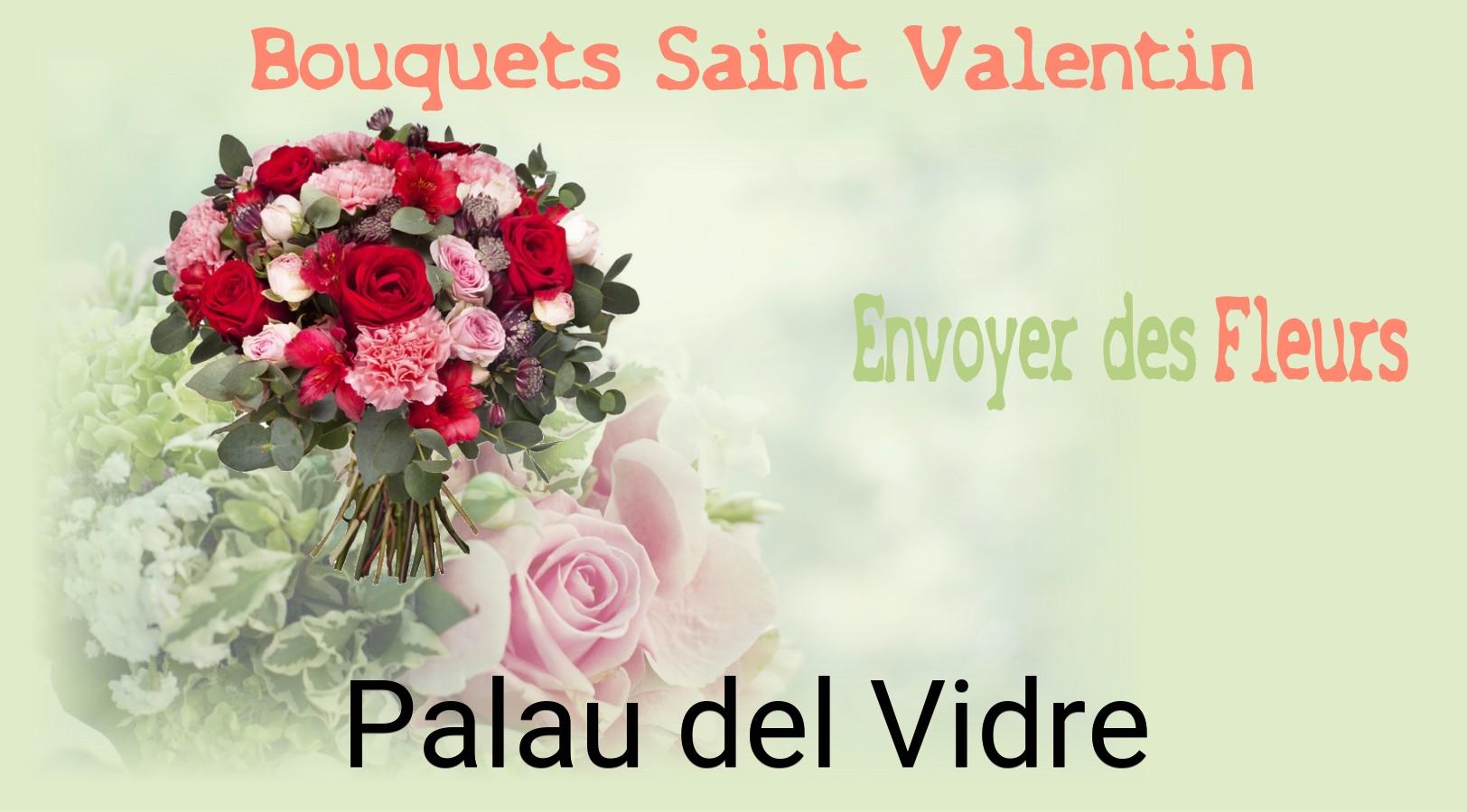Roses de Saint-Valentin livrées à Palau-del-Vidre